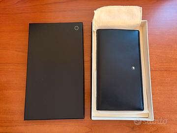 Portafoglio lungo Montblanc in pelle Meisterstück