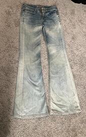 Jeans a zampa donna-ragazza