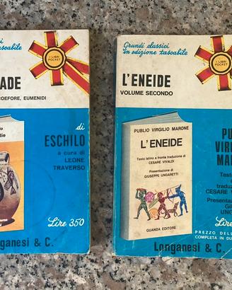 Libri l’Eneide e L’Orestiade
