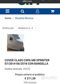 Oscuranti termici artici per hymer su mercedes