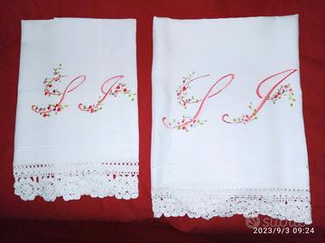 Set asciugamano con ospite personalizzato 