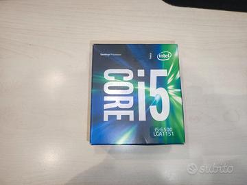 Processore Intel Core i5-6500 +scatola e dissipat.
