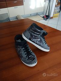 Scarpe ginnastica alte mis. 36, marca Drunknmunky