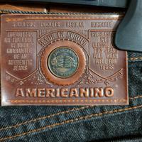 Minigonna jeans vintage nera Americanino