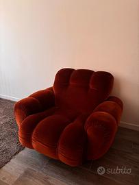 Poltrona vintage artigianale