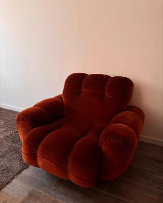 Poltrona vintage artigianale