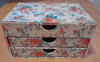 Cassettiera/portagioie vintage ds collezione 