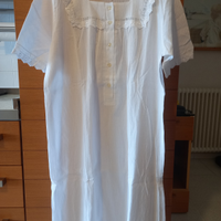 Camicia da notte bianca taglia L nuova