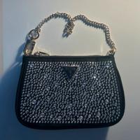 Pochette GUESS con strass