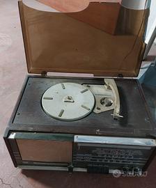 giradischi radio 