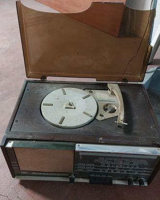 giradischi radio 