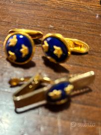 Gemelli e ferma cravatta