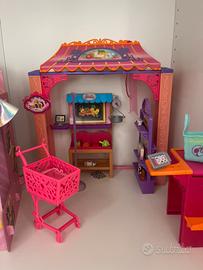 Supermercato Barbie con molti accessori inclusi