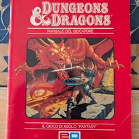 Manuale del giocatore rosso D&d 