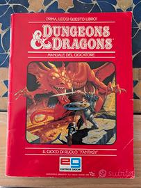 Manuale del giocatore rosso D&d 