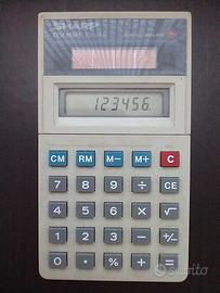 Calcolatrice energia solare Sharp Japan, vintage