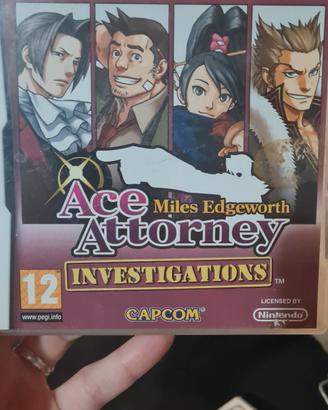 Ace Attorney Miles Edgeworth Investigations