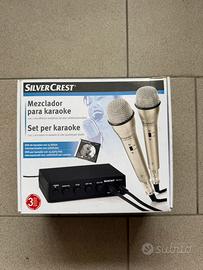 Set per Karaoke SilverCrest con 2 Microfoni