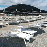 Lettino per stabilimento balneare e lidi