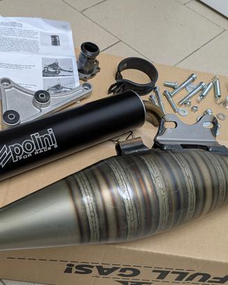 Marmitta Polini For Race 5  Piaggio - Gilera