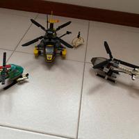 Lego 7044 - 7031 - 6425 elicotteri