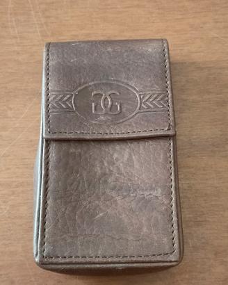 portasigarette in pelle vintage Gucci