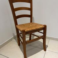 Sedie in legno