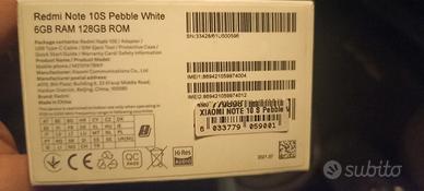 telefono redmi note 10S