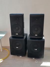 Impianto Italian stage S115A + X212AUB