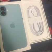 IPHONE 16 plus verde acqua