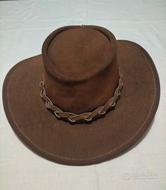 Cappello pelle- scamosciato Western Rodeo  Country