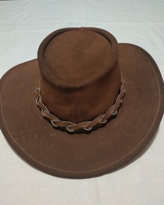 Cappello pelle- scamosciato Western Rodeo  Country