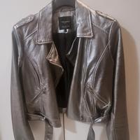 Giubbino argentato Zara