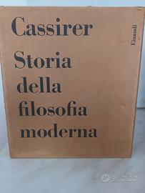 CASSIRER - STORIA DELLA FILOSOFIA MODERNA EINAUDI