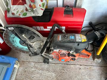 scala alluminio e troncatrice