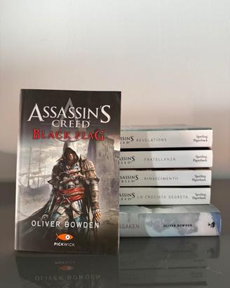 Lotto Libri Assassin’s Creed di Oliver Bowden