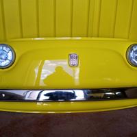 Musetto Fiat 500 giallo cromo