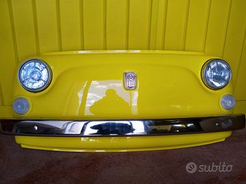 Musetto Fiat 500 giallo cromo