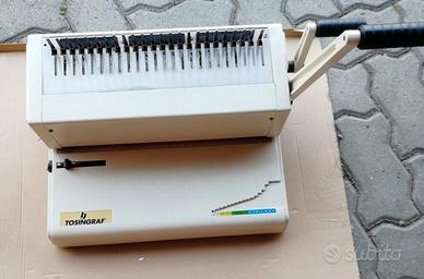 Rilegatrice manuale per dorsi in pvc