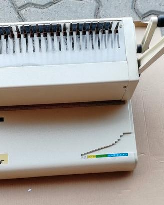 Rilegatrice manuale per dorsi in pvc