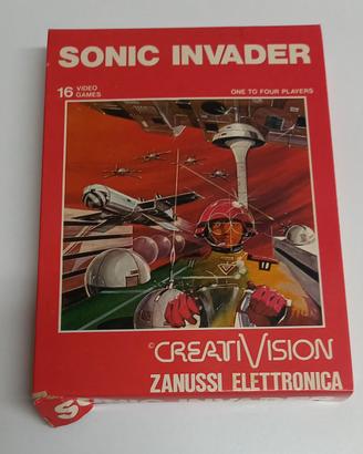 videogame sonic invader per creativision