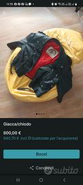 chiodo in pelle vintage 