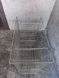 N. 12 Ceste acciaio impilabile