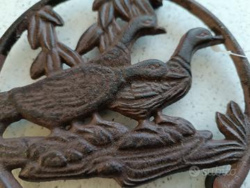 Sottopentola in ghisa anatre inglesi nuovo