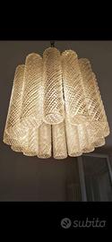 Lampadario con vetri di murano + alcuni fi discort