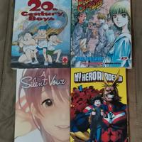 Primi volumi Manga