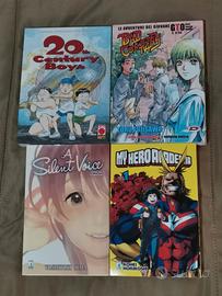 Primi volumi Manga