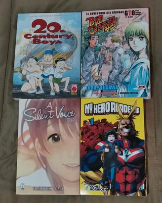 Primi volumi Manga