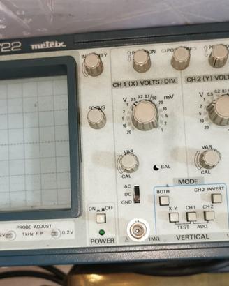 Oscilloscopio ITT OX-722 del 1988