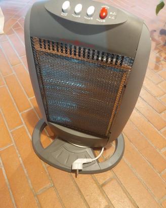 Stufa elettrica alogena oscillante